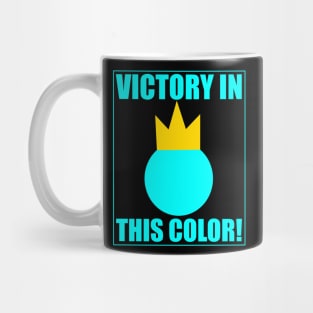 Stick Fight - Blue Victory In This Color Mug